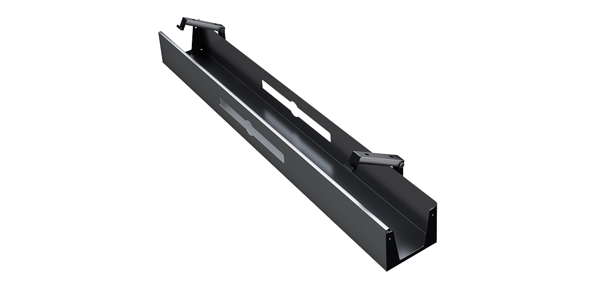Tiltable cable tray