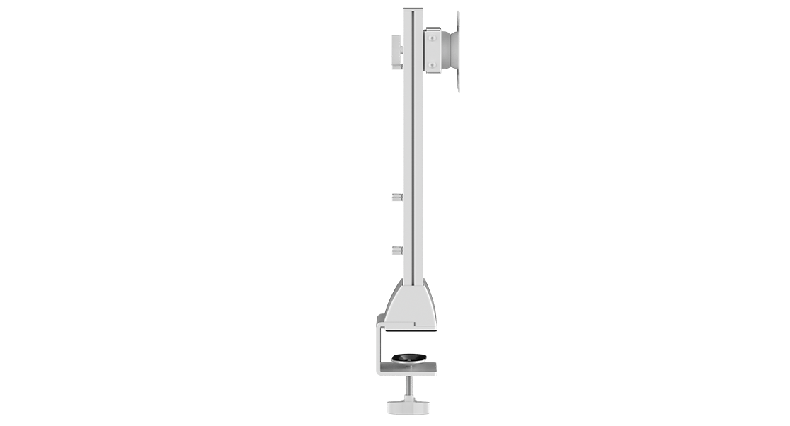 Manual single monitor arm