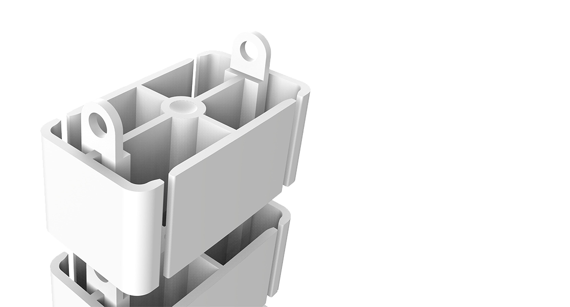 Individual cable tube (old white) Individual cable tube (old white)