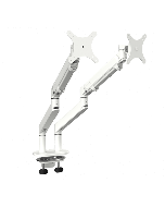 Dual monitor arm