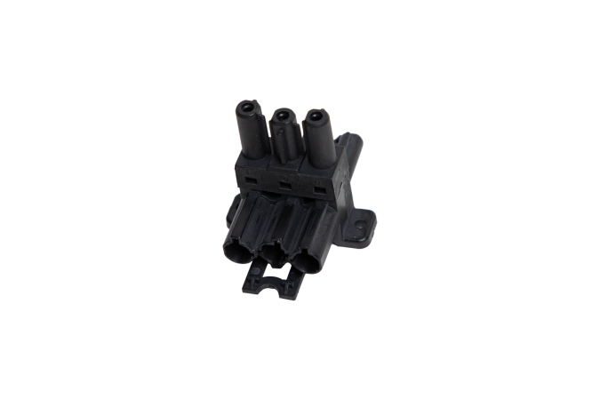 Connect-safe 3-way connector
