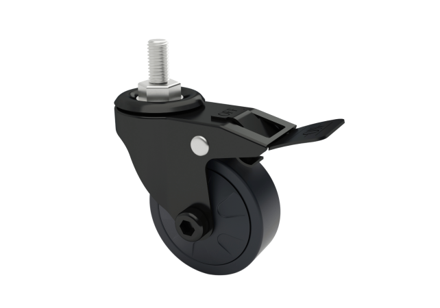 Desk swivel castors (4 pcs)
