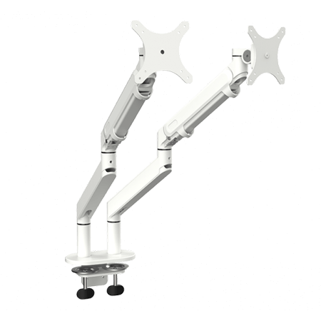 Dual monitor arm