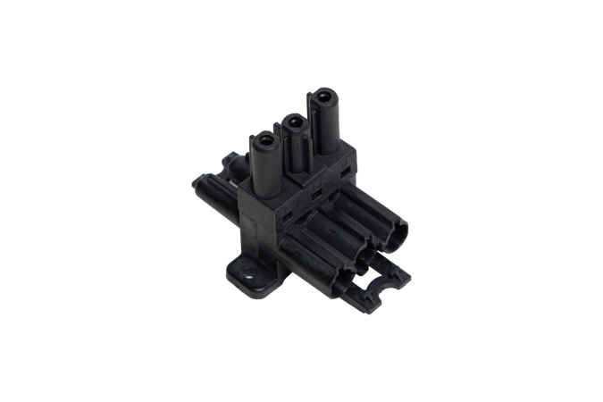 Connect-safe 3-way connector