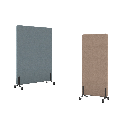 Standing acoustic silent panel
