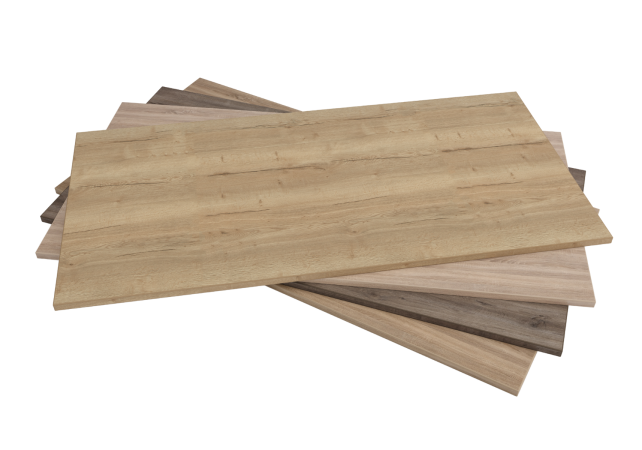 Rectangular tabletop - Wood colours
