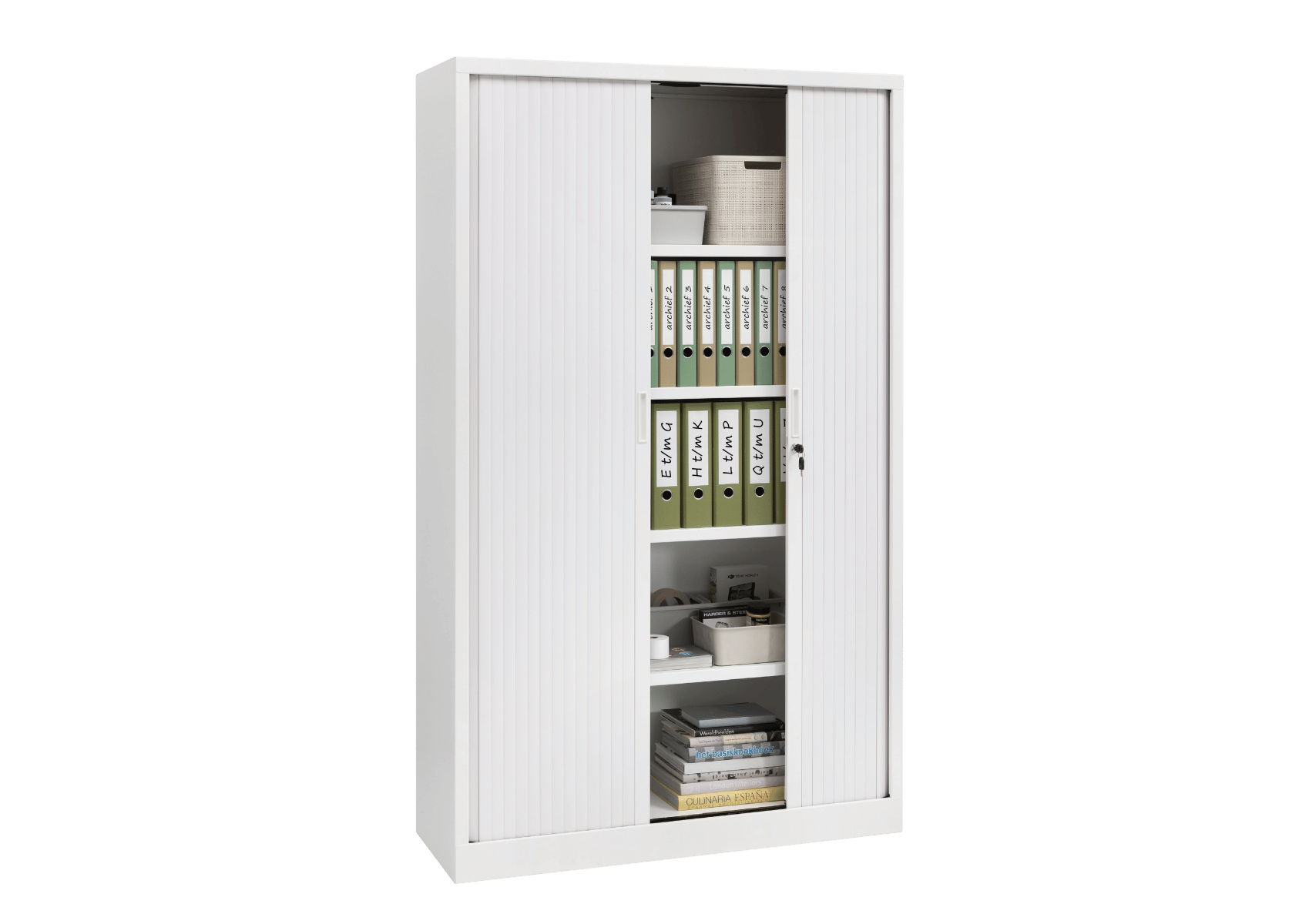 Tambour cabinet - 120x198 cm
